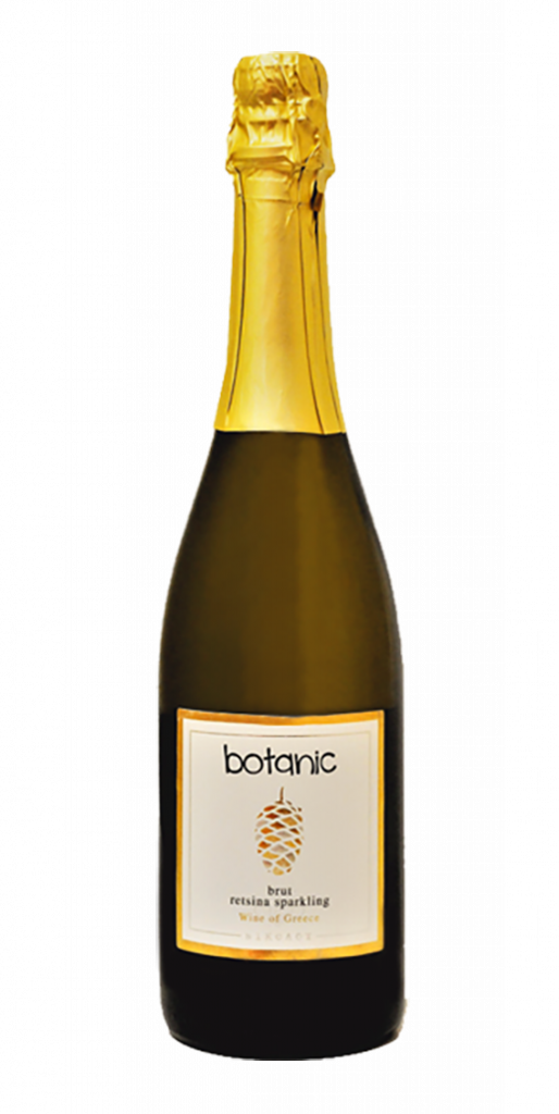 Botanic Brut Αφρώδης 2019, Οινοποιείο Νικολού Ρετσίνα