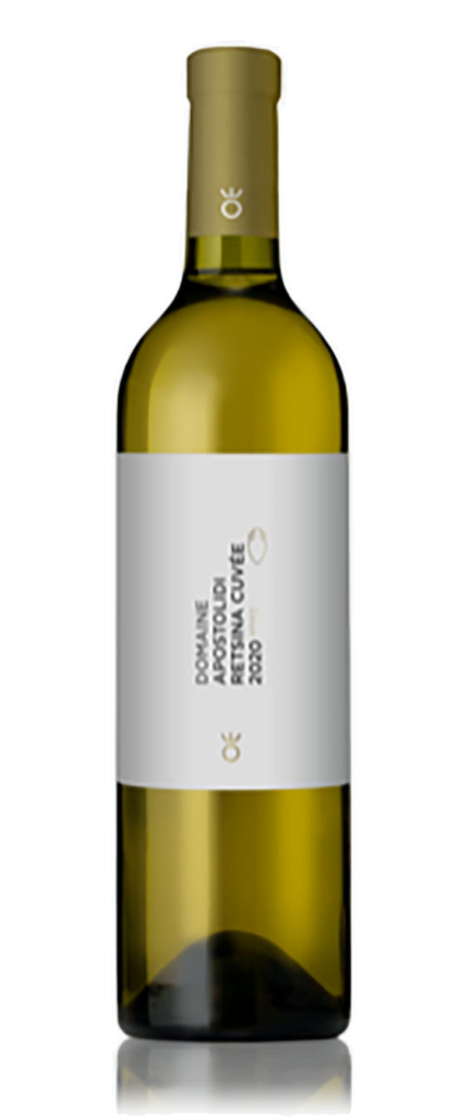Retsina Cuvée 2020, Domaine Apostolidi Ρετσίνα
