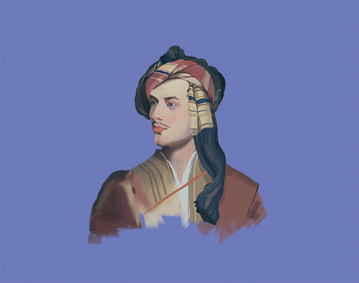 Lord Byron Πορτραίτο Λόρδου Βύρωνα